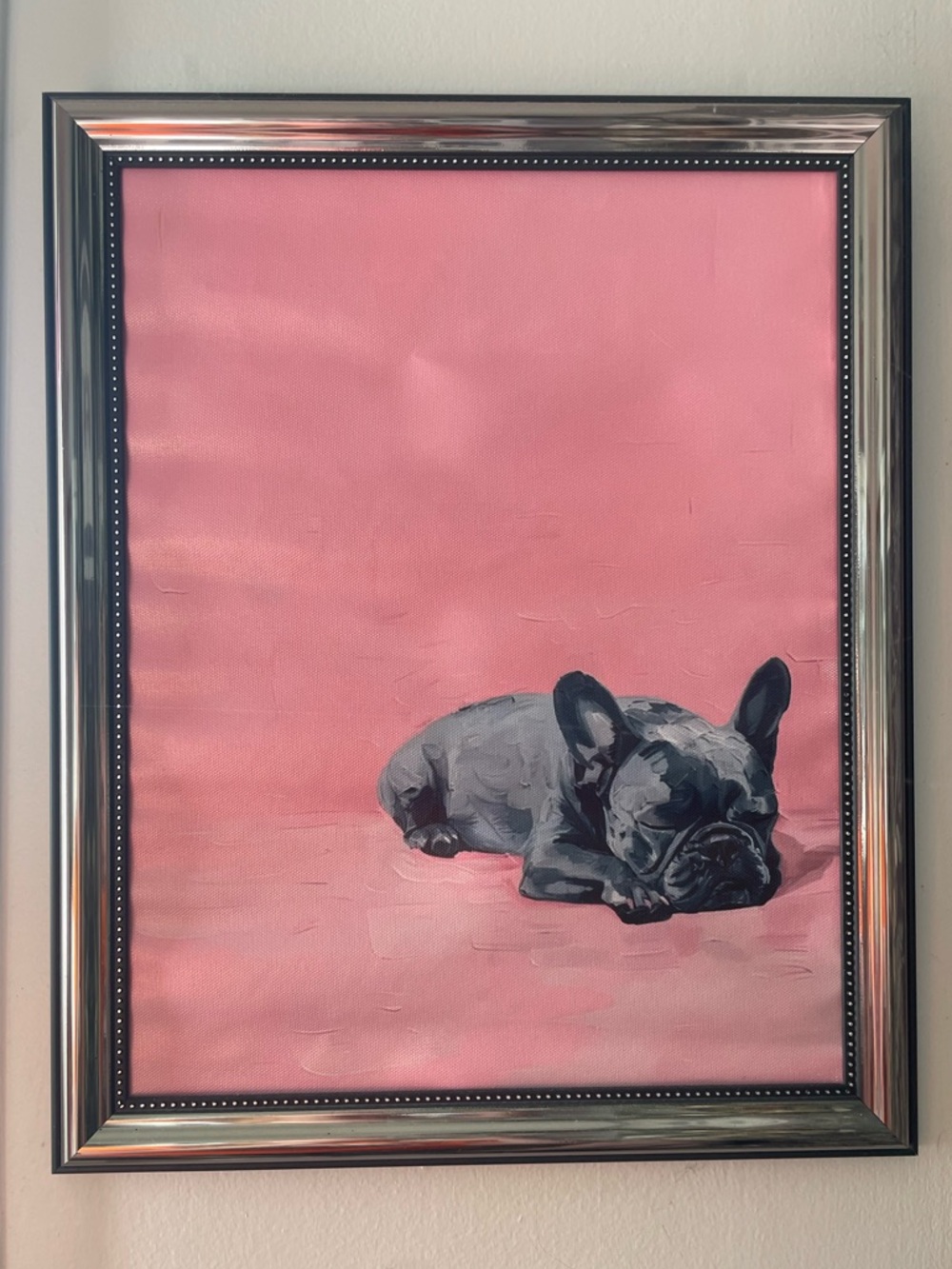 Framed French Bulldog Print